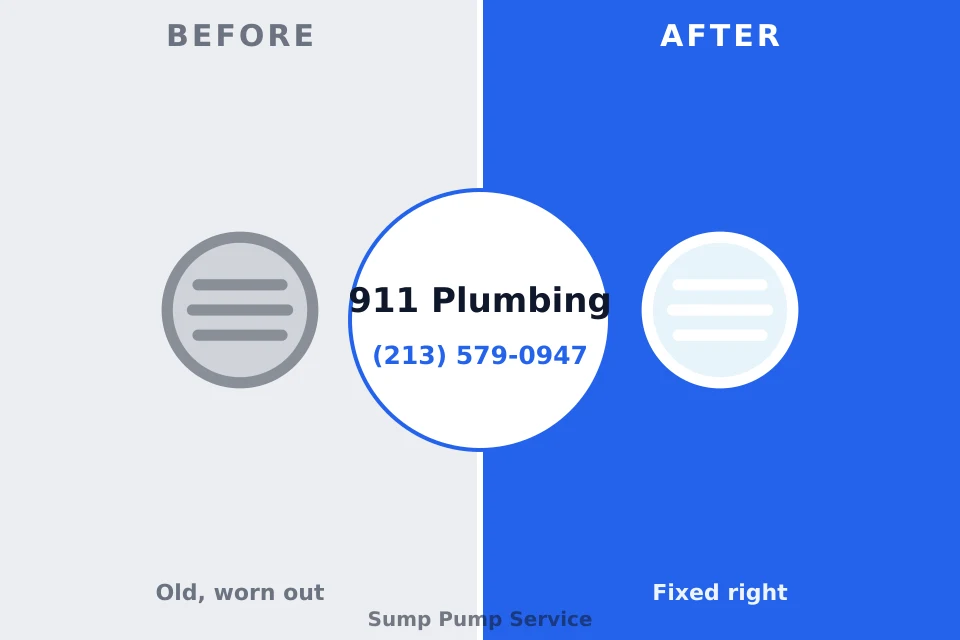 Before and after: plumbing company Buhler, KS
